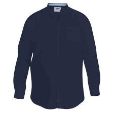 D555 férfi ing RICHARD oversize, 4XL Sötétkék férfi ing
