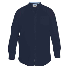 D555 férfi ing RICHARD oversize, 5XL Sötétkék férfi ing
