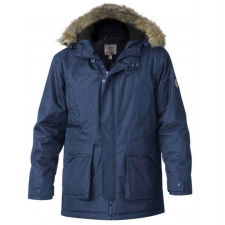 D555 férfi kabát LOVETT téli parka oversize kabát, 8XL Sötétkék férfi kabát, dzseki