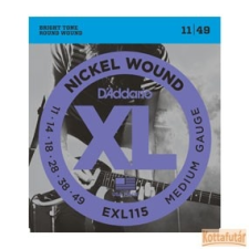  D&amp;#039;Addario EXL115 húrgarnitúra elektromos gitárhoz gitár kiegészítő