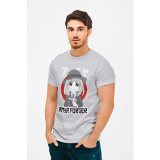  D&B Férfi/Unisex Póló AN00001 AnyaForger Szürke-Méret 3XL