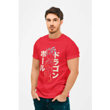  D&amp;B Férfi/Unisex Póló AN00003 DragonBall Piros-Méret 3XL férfi póló