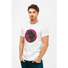  D&B Férfi/Unisex Póló AN00004 DragonBall Fehér-Méret 5XL