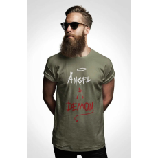  D&B Férfi/Unisex Póló EB00002 Angel Piros-Méret S