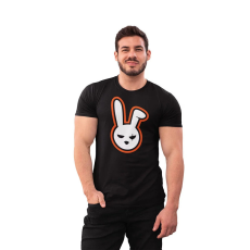  D&B Férfi/Unisex Póló EB00009 Bunny Fekete-Méret XL