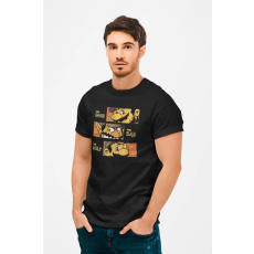  D&B Férfi/Unisex Póló GM00001 SuperMario Fekete-Méret 5XL