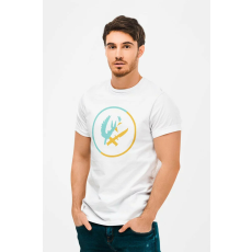  D&B Férfi/Unisex Póló GM00003 CounterStrike Fehér-Méret S
