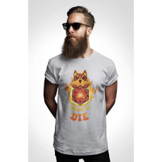 D&B Férfi/Unisex Póló GM00007 Prepera Szürke-Méret 2XL