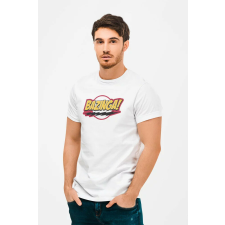 D&B Férfi/Unisex Póló MO00005 TheBigBangTheory Fehér-Méret 2XL férfi póló
