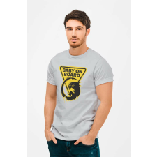  D&amp;B Férfi/Unisex Póló MO00007 Alien Szürke-Méret 5XL férfi póló