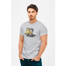 D&B Férfi/Unisex Póló MO00030 Minions Szürke-Méret 3XL férfi póló