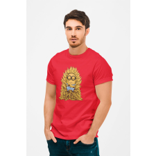 D&B Férfi/Unisex Póló MO00031 Minions Piros-Méret 2XL férfi póló