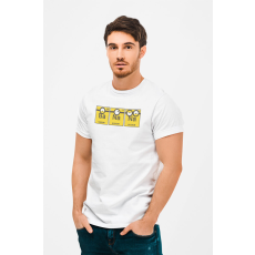  D&B Férfi/Unisex Póló MO00032 Minions Fehér-Méret 5XL