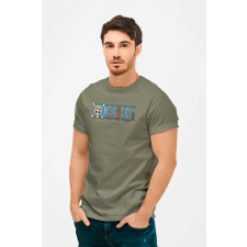 D&B Férfi/Unisex Póló MO00039 OnePiece Katonai zöld-Méret 5XL férfi póló