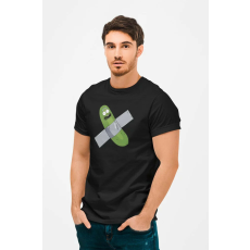  D&B Férfi/Unisex Póló MO00053 RickAndMorty Fekete-Méret L