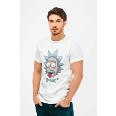  D&B Férfi/Unisex Póló MO00054 RickAndMorty Fehér-Méret 2XL
