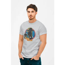  D&B Férfi/Unisex Póló MO00055 TheSimpsons Szürke-Méret 5XL
