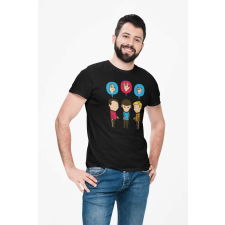D&B Férfi/Unisex Póló MO00067 Star Trek Fekete-Méret L férfi póló