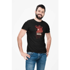  D&amp;B Férfi/Unisex Póló MO00073 Walking Dead Fekete-Méret M férfi póló