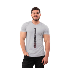 D&B Férfi/Unisex Póló MO00075 Walking Dead Szürke-Méret 3XL férfi póló