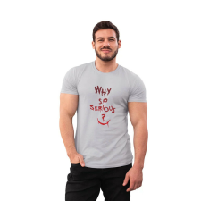 D&B Férfi/Unisex Póló MO00078 Joker Szürke-Méret 5XL férfi póló