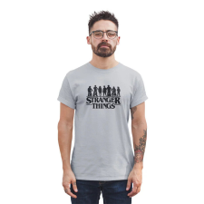 D&B Férfi/Unisex Póló MO00082 Stranger Things Szürke S férfi póló