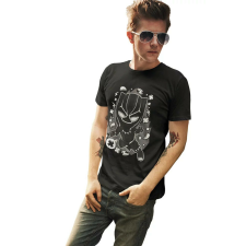 D&B Férfi Unisex Póló PC00005 Fekete Panter Fekete-Méret 4XL férfi póló