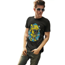D&B Férfi Unisex Póló PC00006 Bumble Bee Fekete-Méret S férfi póló
