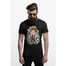 D&B Férfi Unisex Póló PC00012 Han Solo Fekete-Méret S férfi póló