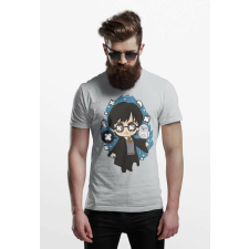 D&B Férfi Unisex Póló PC00013 Harry Potter Szürke-Méret L férfi póló