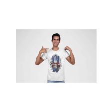 D&B Férfi Unisex Póló PC00022 Optimus Prime Fehér-Méret XL férfi póló