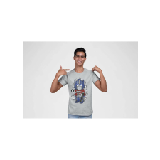 D&B Férfi Unisex Póló PC00022 Optimus Prime Szürke-Méret M férfi póló