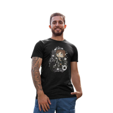D&B Férfi/Unisex Póló PC00034 Daryl Dixon Fekete-Méret S férfi póló