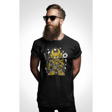  D&amp;B Férfi/Unisex Póló PC00044 Garo Fekete-Méret 5XL férfi póló