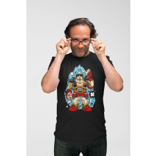D&B Férfi/Unisex Póló PC00062 Krang Fekete-Méret 3XL férfi póló