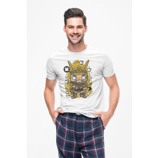 D&amp;B Férfi/Unisex Póló PC00086 Prince Vultan Fehér-Méret 2XL férfi póló