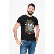 D&B Férfi/Unisex Póló PC00095 Rock Steady Fekete-Méret 5XL férfi póló