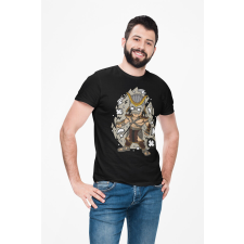 D&B Férfi/Unisex Póló PC00099 Shao Khan Fekete-Méret 5XL férfi póló