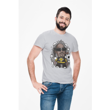  D&amp;B Férfi/Unisex Póló PC00101 Snopp Dog Szürke-Méret XL férfi póló
