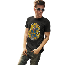 D&B Férfi/Unisex Póló PC00109 Thanos Fekete-Méret M férfi póló