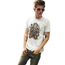 D&B Férfi/Unisex Póló PC00112 Thor Fehér-Méret S férfi póló