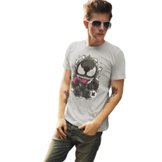  D&B Férfi/Unisex Póló PC00117 Venom Szürke-Méret XL