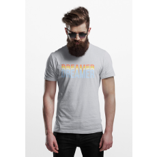 D&B Férfi/Unisex Póló ST00012 Dreamer Szürke-Méret 4XL