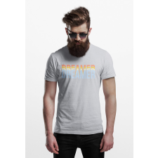 D&B Férfi/Unisex Póló ST00012 Dreamer Szürke-Méret L férfi póló
