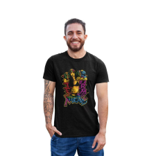 D&B Férfi/Unisex Póló ST00025 Xtreme Fekete-Méret 3XL férfi póló