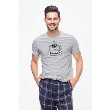 D&B Férfi/Unisex Póló ST00054 Kit-Tea Szürke-Méret 4XL férfi póló