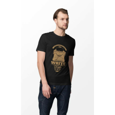  D&B Férfi/Unisex Póló ST00057 Write Fekete-Méret 5XL