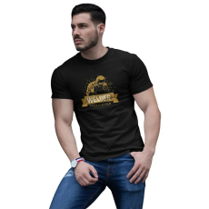  D&B Férfi/Unisex Póló ST00058 Welder Fekete-Méret S