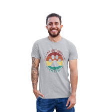 D&B Férfi/Unisex Póló ST00085 My Dog Szürke-Méret L férfi póló