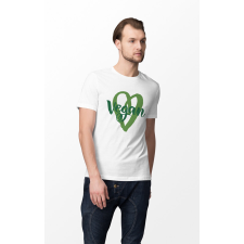 D&B Férfi/Unisex Póló ST00110 Vegan Fehér-Méret 4XL férfi póló